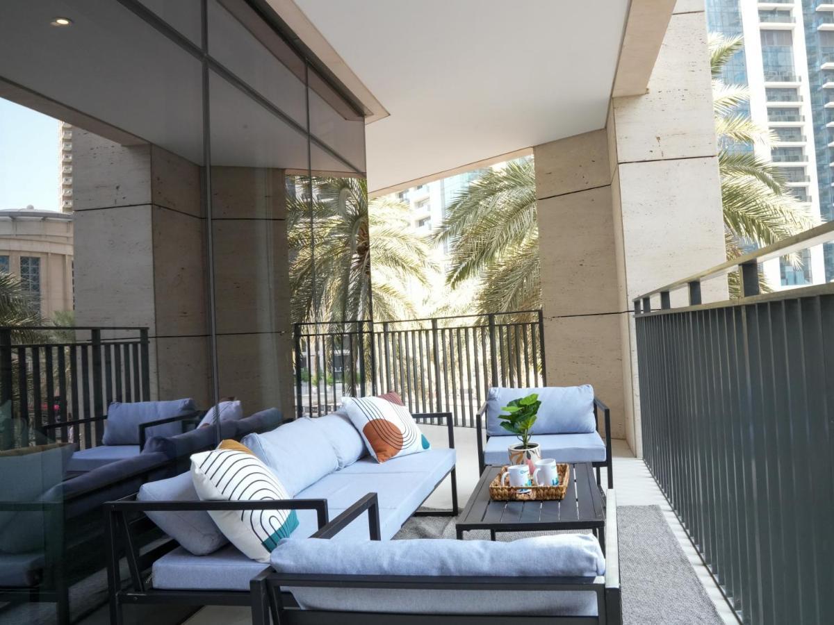 Apartmán Higuests - Elegant Apt With Terrace Minutes From Burj Khalifa Dubaj Exteriér fotografie